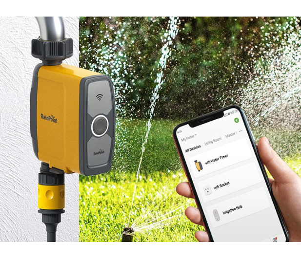 Rainpoint Sterownik nawadniania 1-strefowy z aplikacją - 1540766 - zdjęcie 2